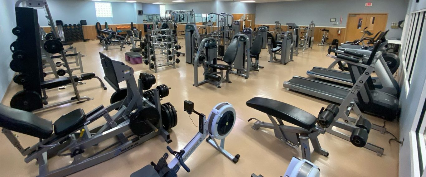 Cicero Fitness Center gym floor