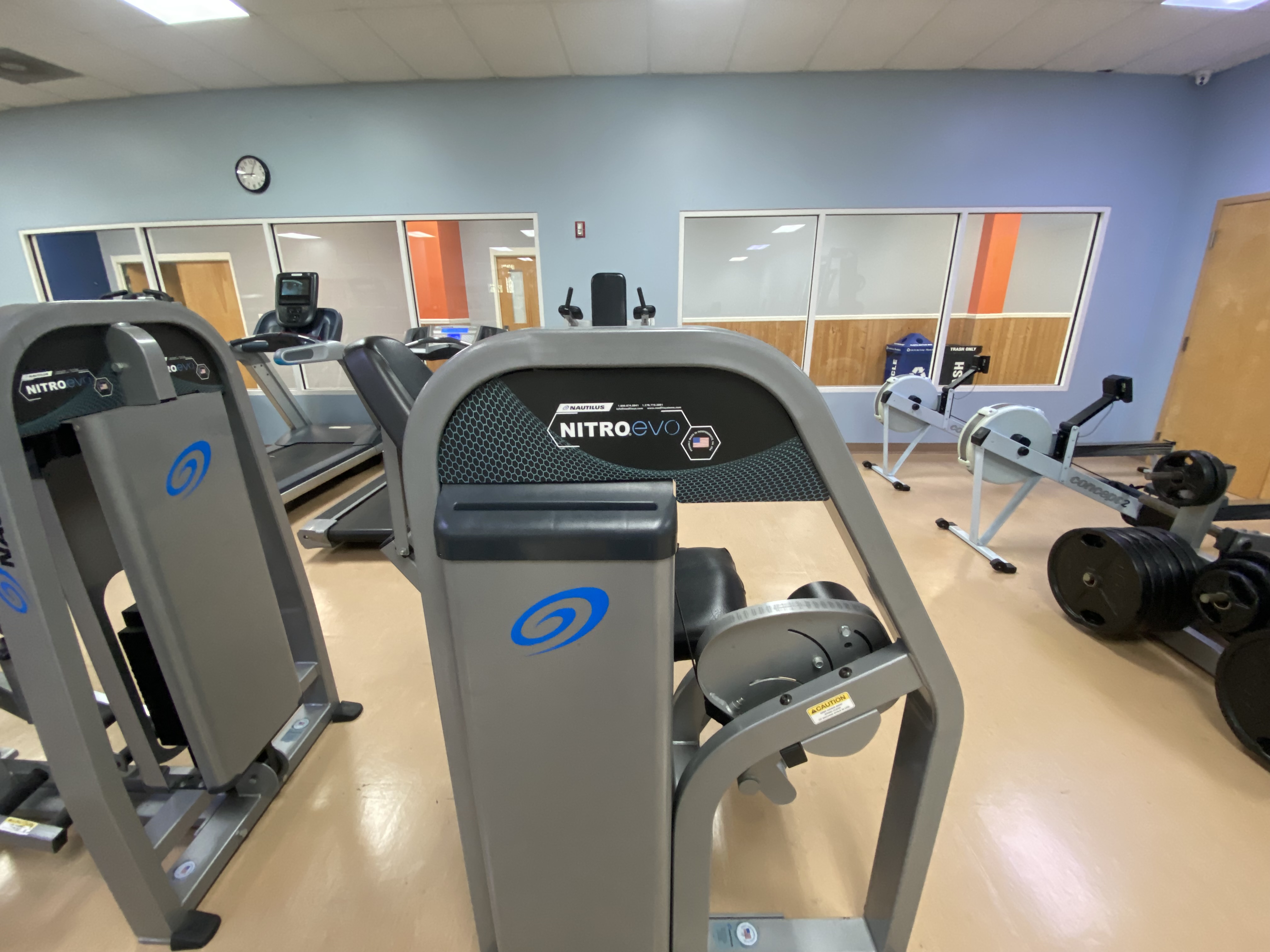 Nautilus NitroEvo machines